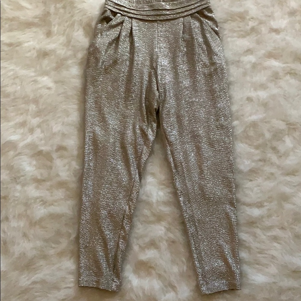 Sparkle effect pant
